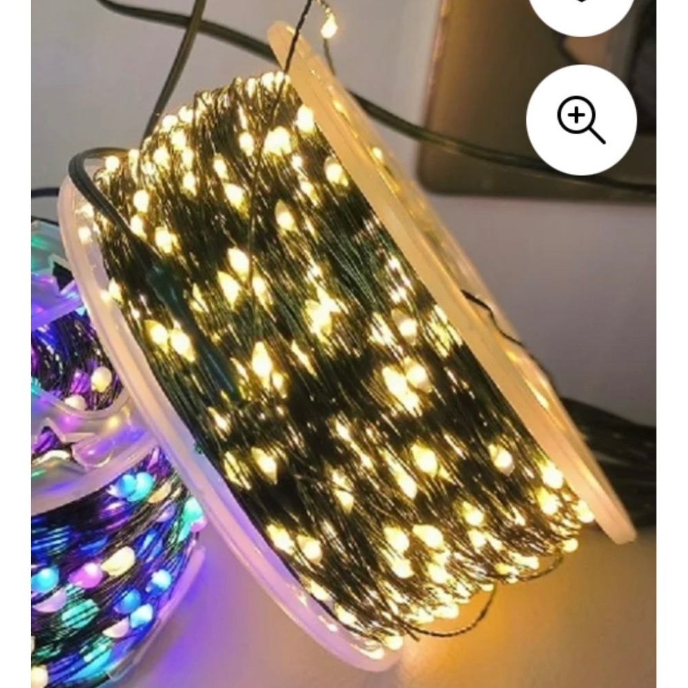 164 FT 500 LED Christmas Fairy Lights  8 Mode Remote Timer Waterproof Decoration